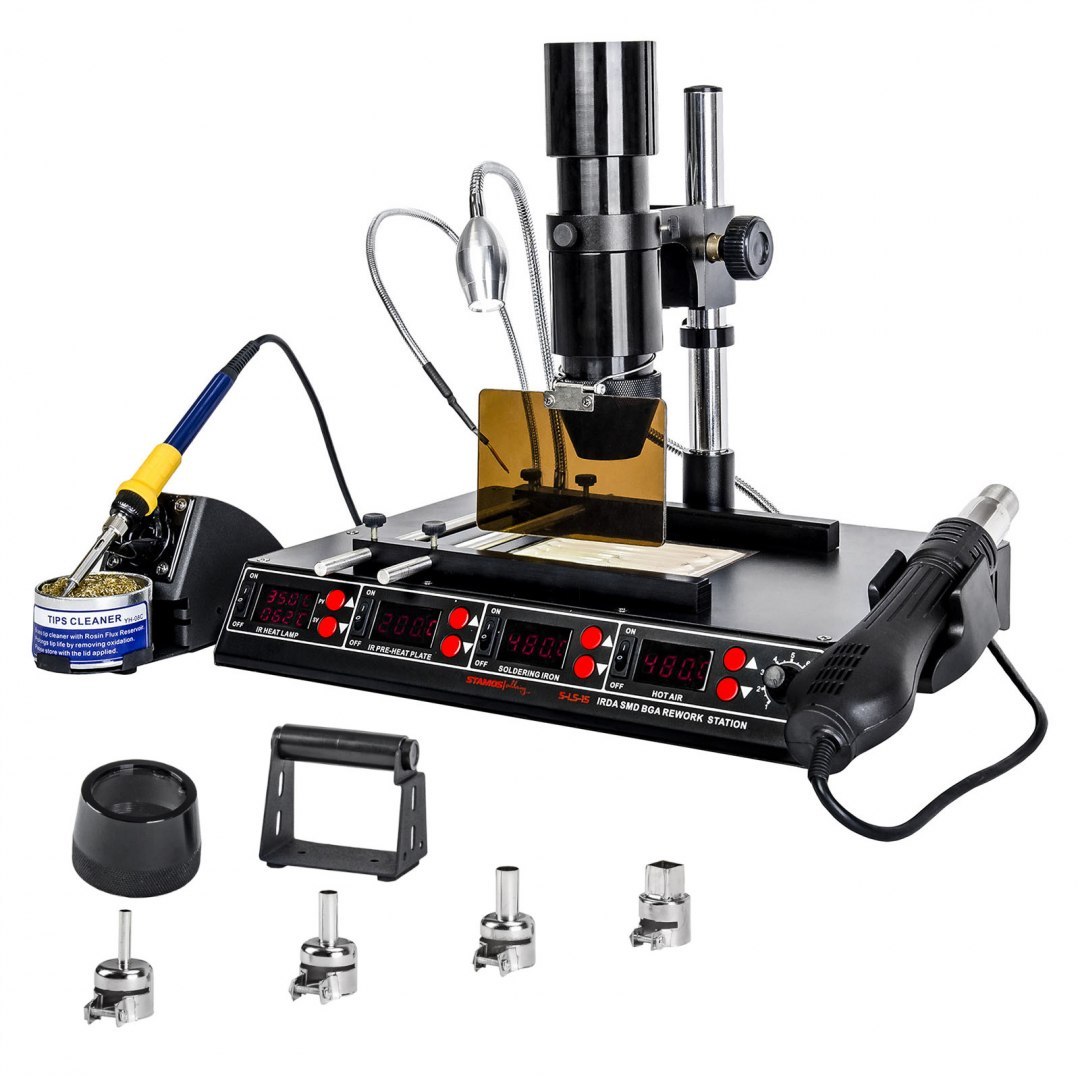 Stacja lutownicza grotowa Hot Air Stamos Soldering S-LS-15 Basic Stamos Soldering Stacja lutownicza grotowa Hot Air Stamos Soldering S-LS-15 Basic Stamos Soldering