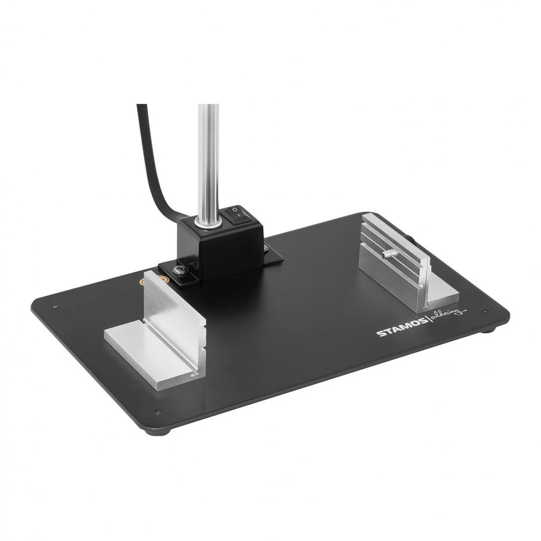 Stacja lutownicza kolbowa HOT AIR 70W LCD S-LS-45 S - ZESTAW 21el. Stamos Soldering Stacja lutownicza kolbowa HOT AIR 70W LCD S-LS-45 S - ZESTAW 21el. Stamos Soldering