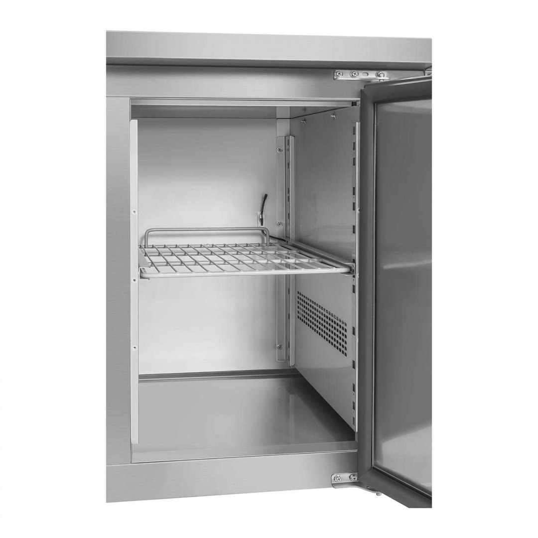 Stół chłodniczy ze stalowym blatem roboczym 4 szuflady od -2 do 10C 179cm Royal Catering Stół chłodniczy ze stalowym blatem roboczym 4 szuflady od -2 do 10C 179cm Royal Catering