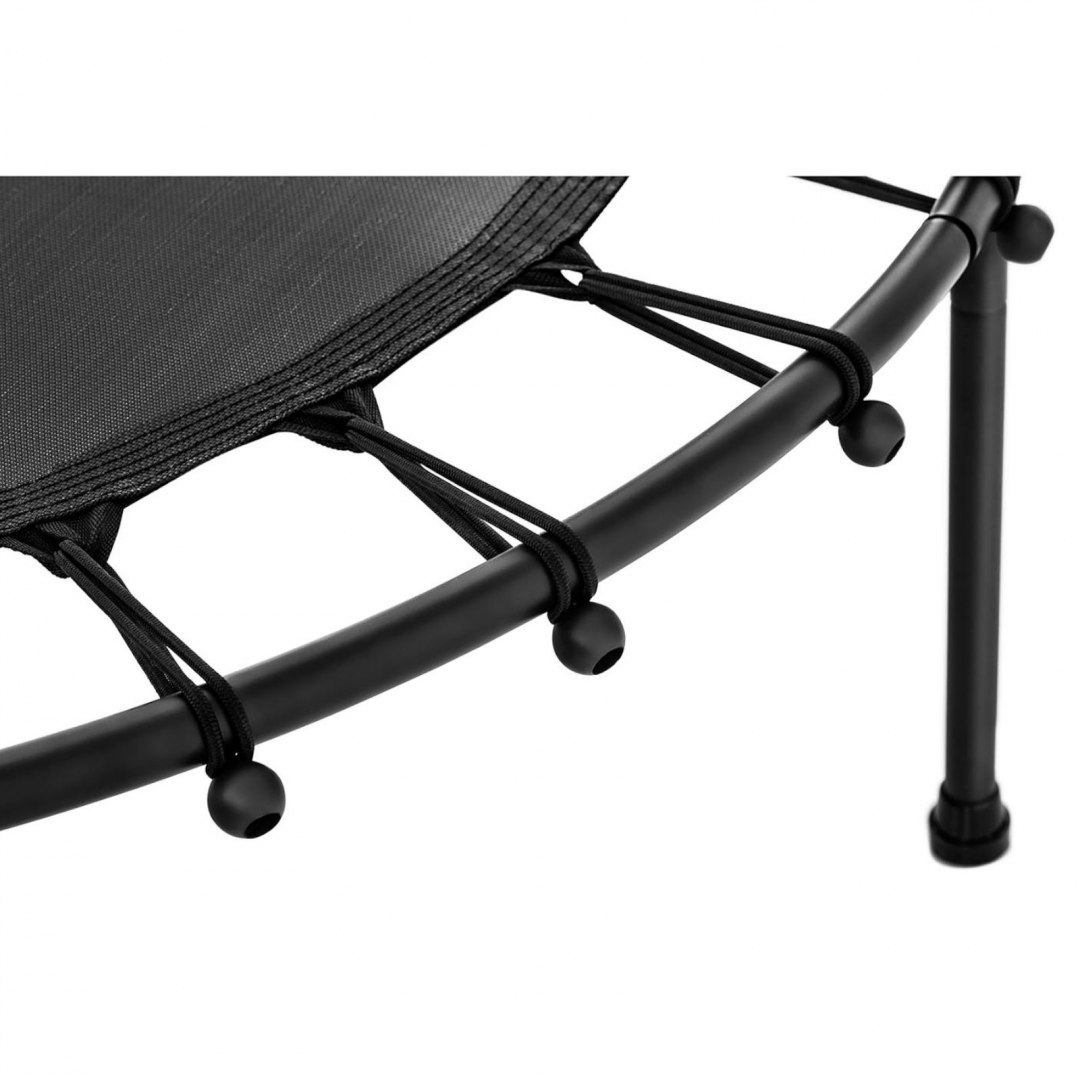 Trampolina dla dzieci z siatką zabezpieczającą do 50 kg śr. 140 cm żółta UNIPRODO Trampolina dla dzieci z siatką zabezpieczającą do 50 kg śr. 140 cm żółta UNIPRODO