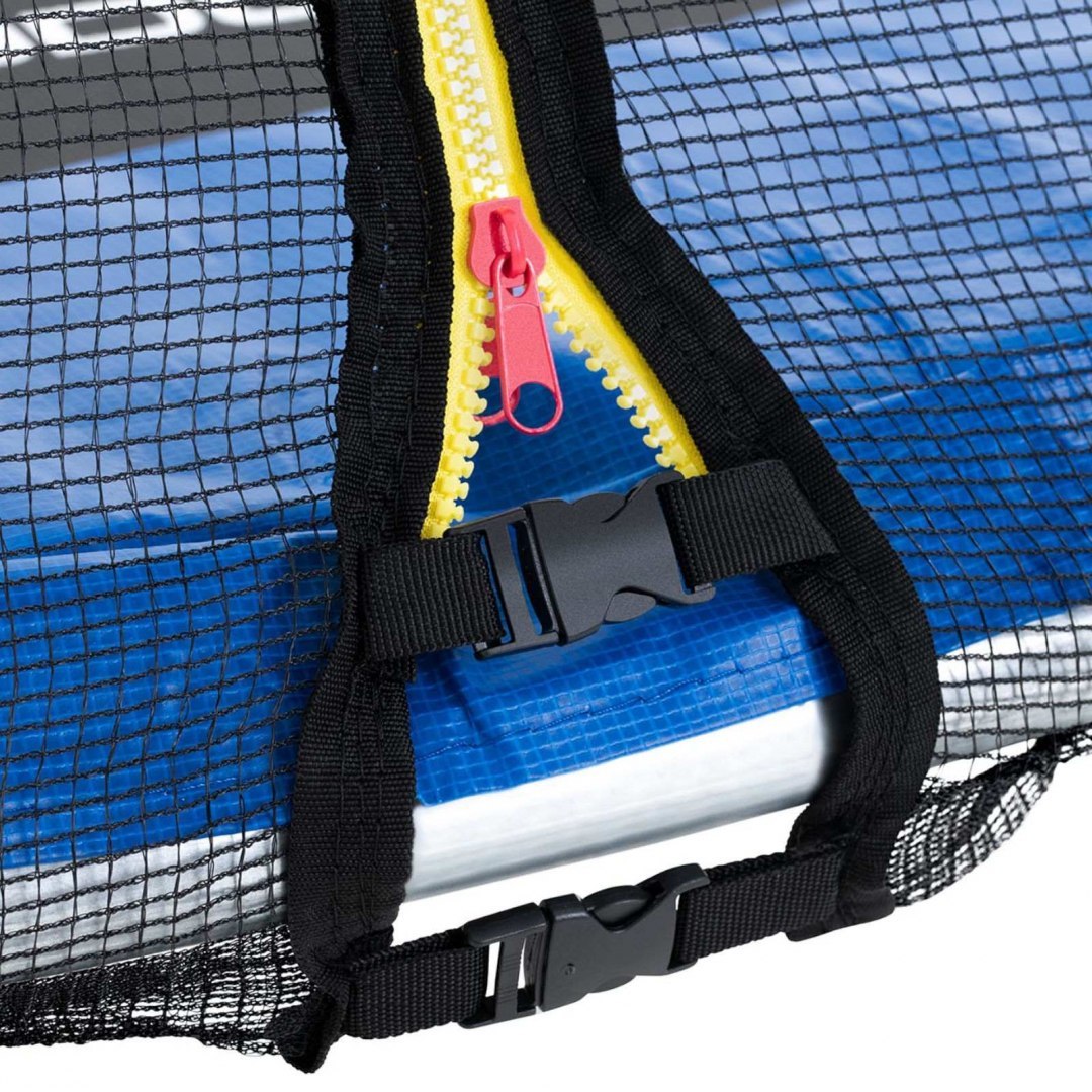 Trampolina ogrodowa z siatką i osłoną na sprężyny śr. 240 cm do 100 kg UNIPRODO Trampolina ogrodowa z siatką i osłoną na sprężyny śr. 240 cm do 100 kg UNIPRODO