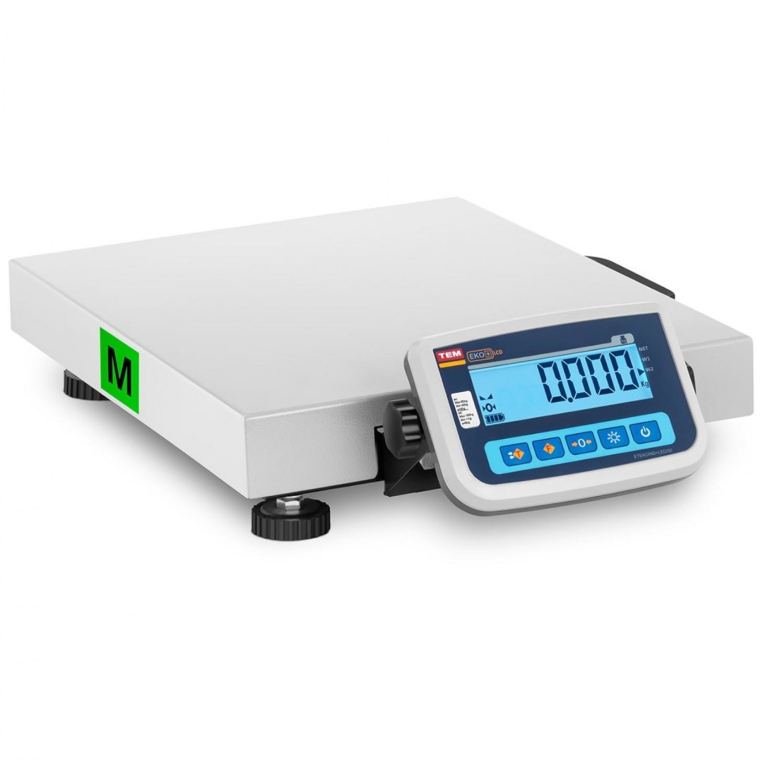 Waga magazynowa paczkowa 150 kg / 50 g LCD M LEGALIZACJA TEM Waga magazynowa paczkowa 150 kg / 50 g LCD M LEGALIZACJA TEM