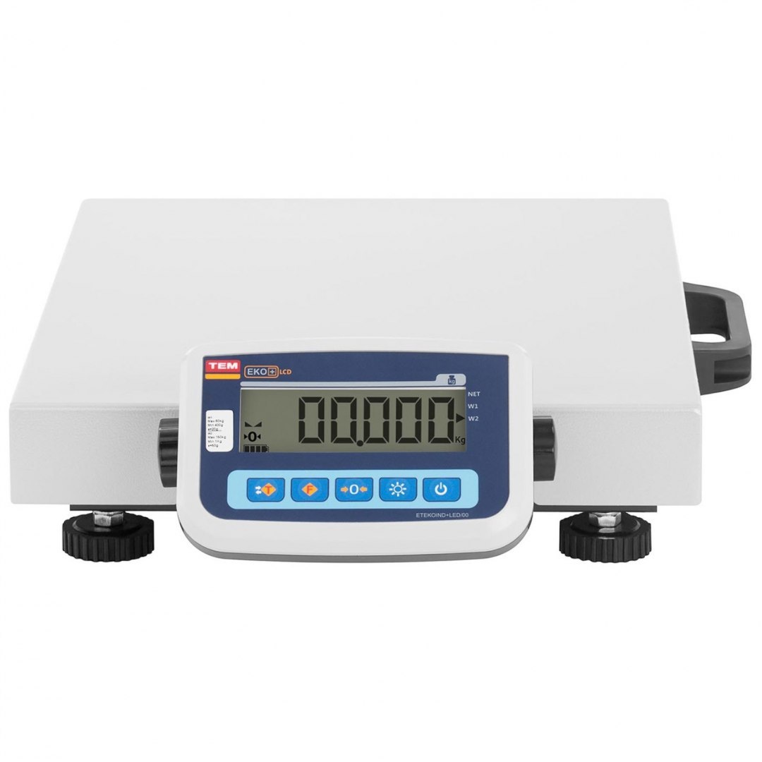 Waga magazynowa paczkowa 150 kg / 50 g LCD M LEGALIZACJA TEM Waga magazynowa paczkowa 150 kg / 50 g LCD M LEGALIZACJA TEM
