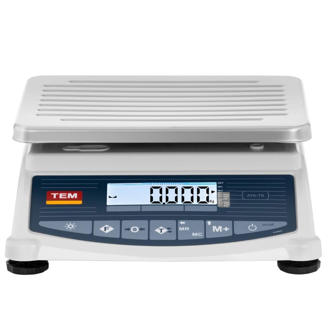 Waga sklepowa handlowa 60 kg / 20 g LCD M LEGALIZACJA TEM Waga sklepowa handlowa 60 kg / 20 g LCD M LEGALIZACJA TEM