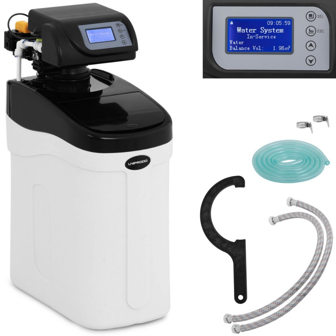Zmiękczacz odkamieniacz do wody z automatycznym zaworem 6.5 l 3.3 W LCD UNIPRODO Zmiękczacz odkamieniacz do wody z automatycznym zaworem 6.5 l 3.3 W LCD UNIPRODO