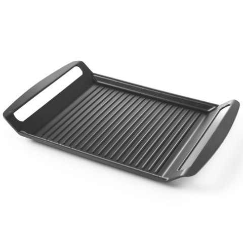 Płyta taca grillowa ryflowana do kuchenek indukcyjnych TEFLON 39x26cm - HENDI 629130 Hendi Płyta taca grillowa ryflowana do kuchenek indukcyjnych TEFLON 39x26cm - HENDI 629130 Hendi