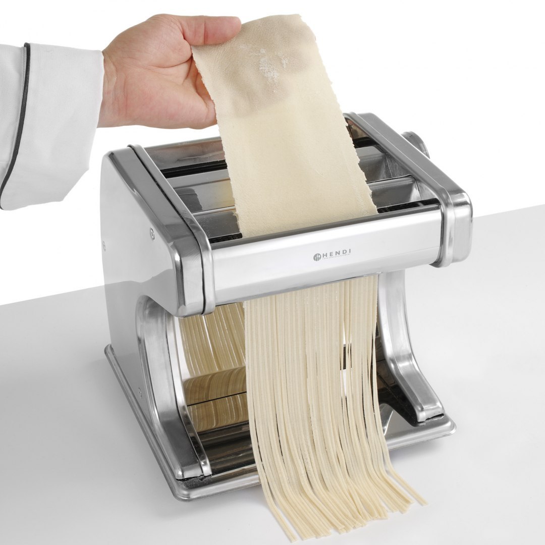 Elektryczna maszynka urządzenie do makaronu tagliatelle fettuccine do 170mm Hendi 224847 Hendi Elektryczna maszynka urządzenie do makaronu tagliatelle fettuccine do 170mm Hendi 224847 Hendi