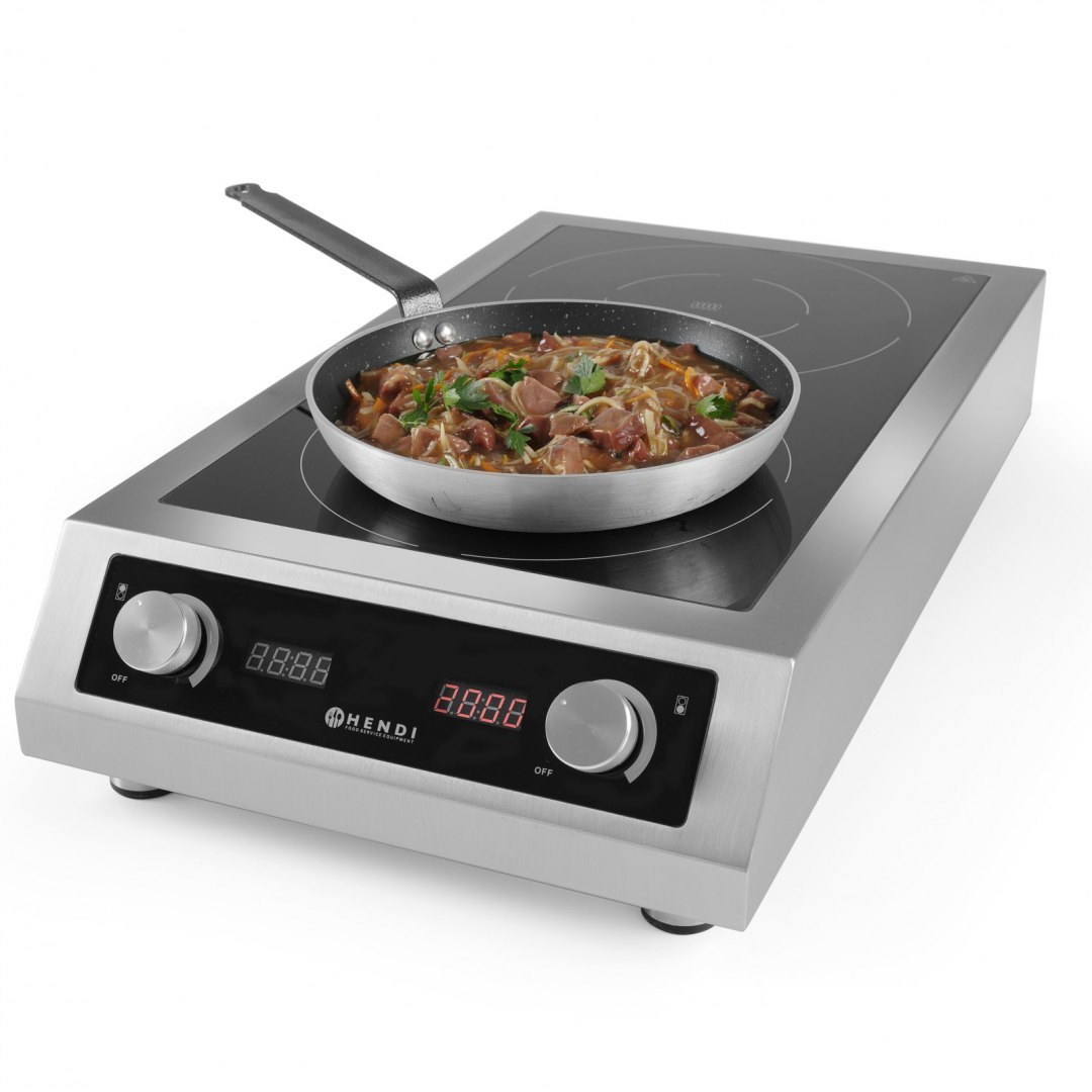 Kuchenka indukcyjna podwójna 2x 3500W model 7000 Hendi 239346 Hendi Kuchenka indukcyjna podwójna 2x 3500W model 7000 Hendi 239346 Hendi