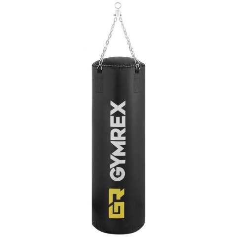 Worek treningowy bokserski wypełniony wys. 120 cm śr. 40 cm GYMREX Worek treningowy bokserski wypełniony wys. 120 cm śr. 40 cm GYMREX