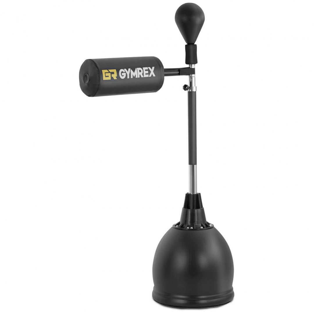 Gruszka piłka refleksowa bokserska stojąca z ramieniem wys. 160-220 cm GYMREX Gruszka piłka refleksowa bokserska stojąca z ramieniem wys. 160-220 cm GYMREX