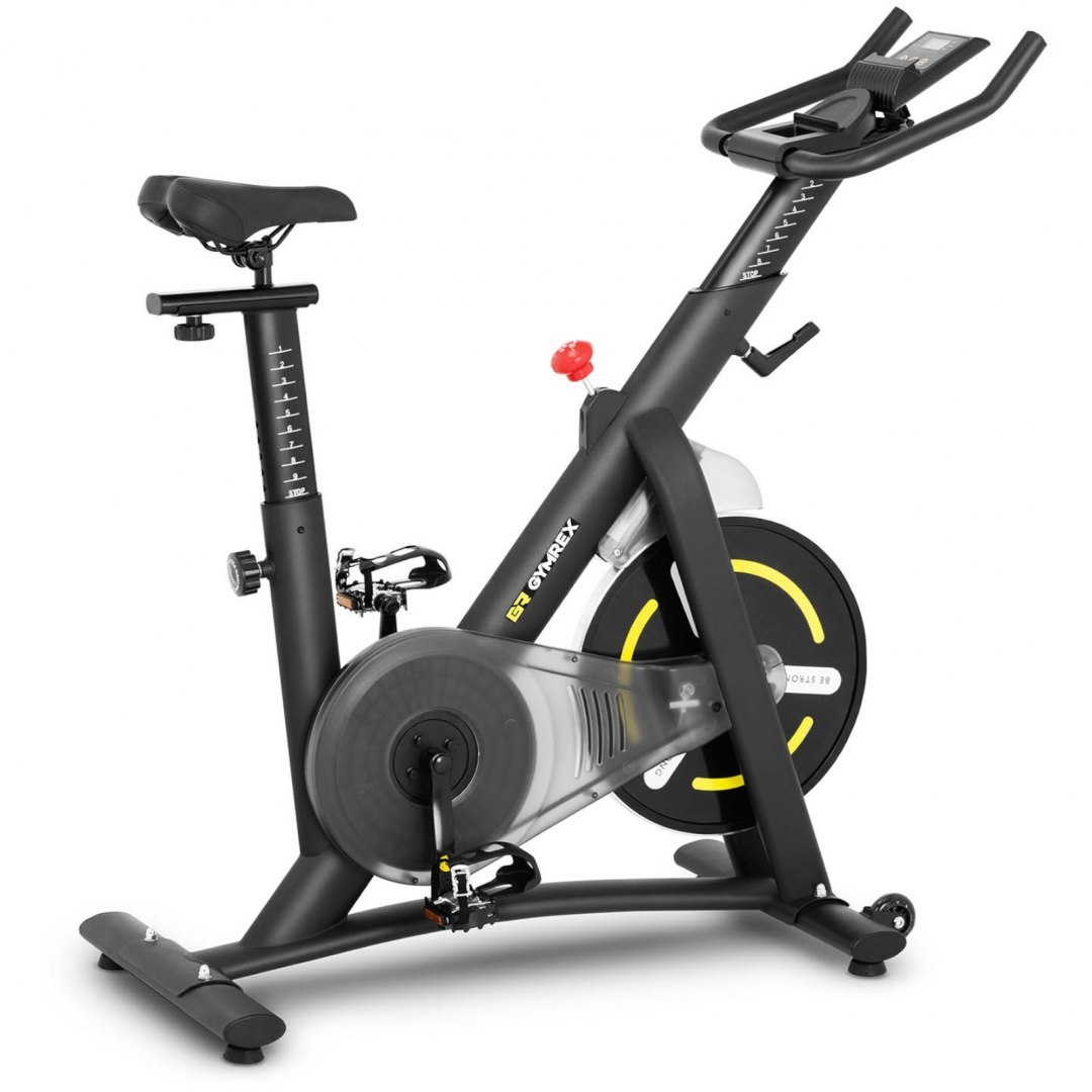 Rower spinningowy treningowy stacjonarny 13 kg LCD Gymrex GR-MG13 GYMREX Rower spinningowy treningowy stacjonarny 13 kg LCD Gymrex GR-MG13 GYMREX