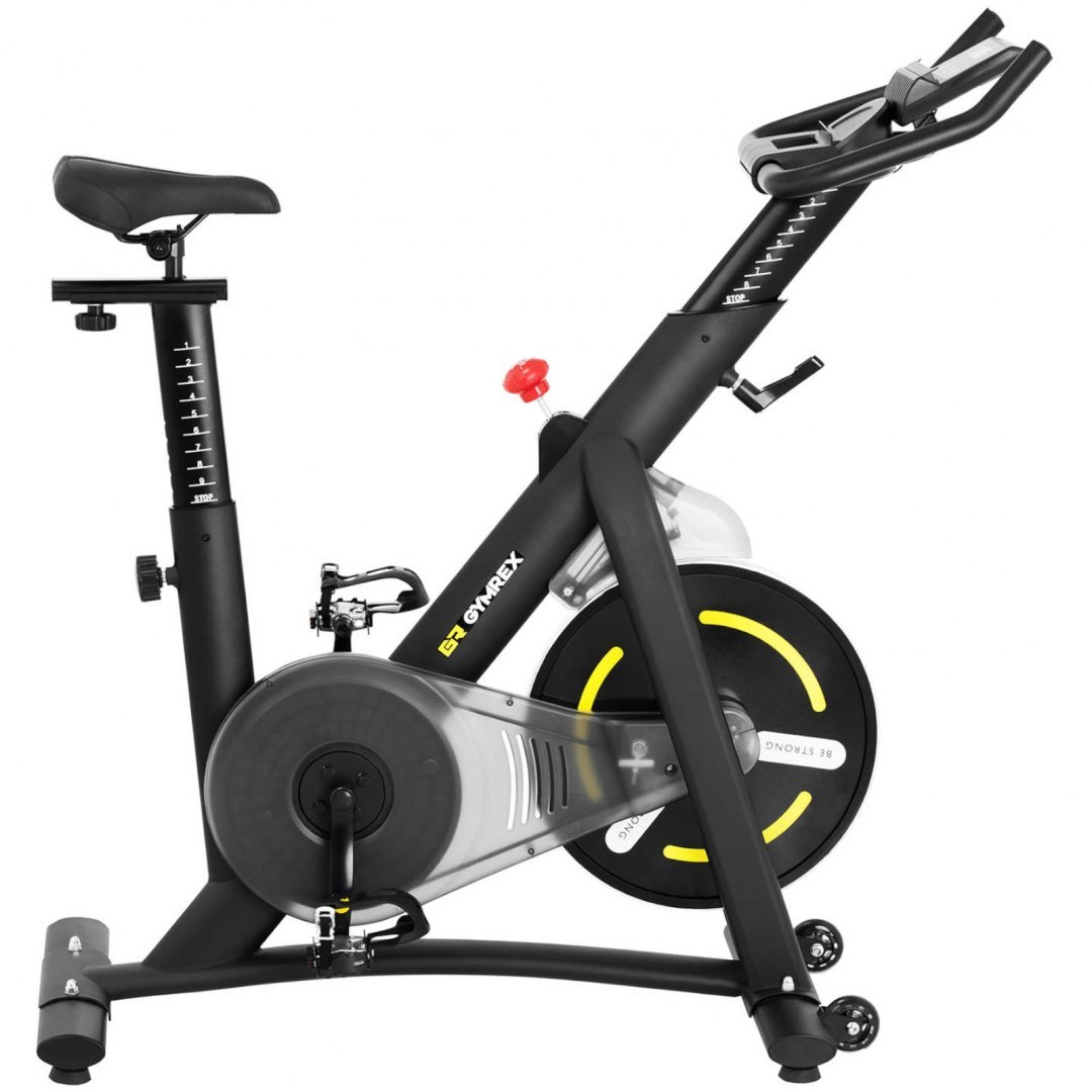 Rower spinningowy treningowy stacjonarny 13 kg LCD Gymrex GR-MG13 GYMREX Rower spinningowy treningowy stacjonarny 13 kg LCD Gymrex GR-MG13 GYMREX
