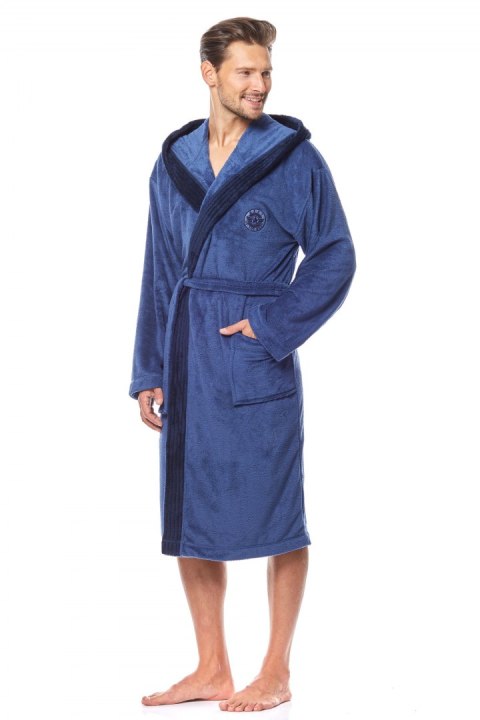 Szlafrok George Navy Navy XXL