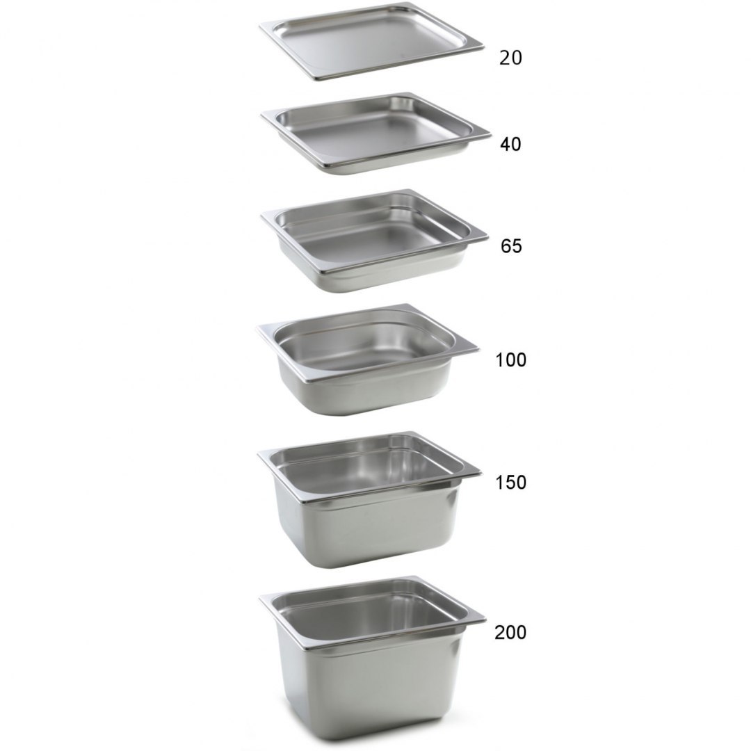 Pojemnik GN 2/1 stal nierdzewna Profi Line wys. 200 mm - Hendi 801109 Hendi Pojemnik GN 2/1 stal nierdzewna Profi Line wys. 200 mm - Hendi 801109 Hendi