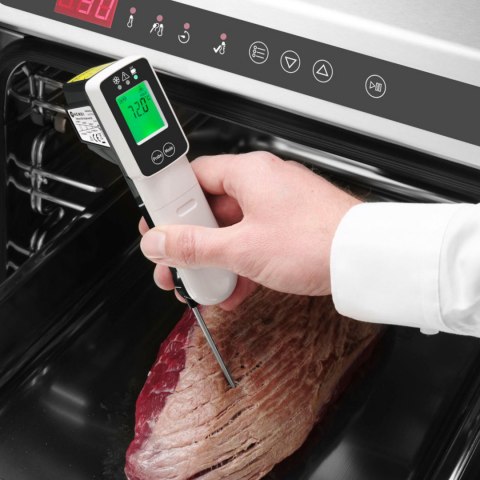 Termometr gastronomiczny cyfrowy HACCP na podczerwień z sondą od -60C do 350C - Hendi 271254 Hendi Termometr gastronomiczny cyfrowy HACCP na podczerwień z sondą od -60C do 350C - Hendi 271254 Hendi