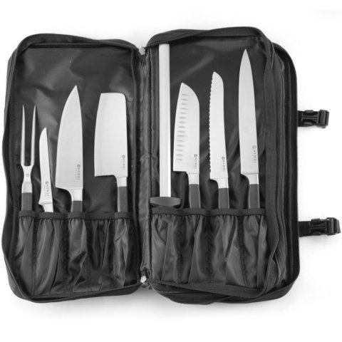 Torba szefa kuchni na noże 17 przegródek 500 x 120 x 225 mm - Hendi 856390 Hendi Torba szefa kuchni na noże 17 przegródek 500 x 120 x 225 mm - Hendi 856390 Hendi