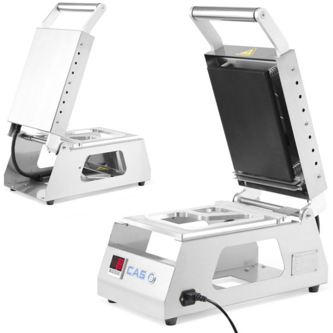Zgrzewarka do tacek pojemników cateringowych na wynos 230 V 700 W - CAS 805343 CAS Zgrzewarka do tacek pojemników cateringowych na wynos 230 V 700 W - CAS 805343 CAS