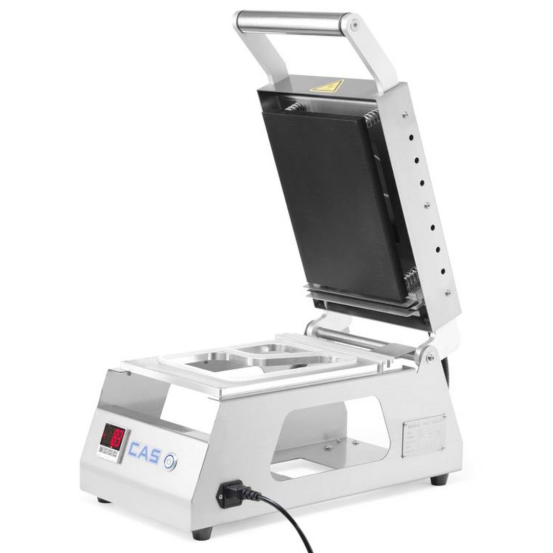 Zgrzewarka do tacek pojemników cateringowych na wynos 230 V 700 W - CAS 805343 CAS Zgrzewarka do tacek pojemników cateringowych na wynos 230 V 700 W - CAS 805343 CAS
