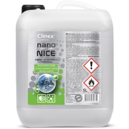 Płyn środek do dezynfekcji odgrzybiania klimatyzacji i wentylacji CLINEX Nano Protect Silver Nice 5L Clinex