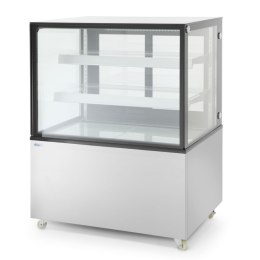 Witryna chłodnicza cukiernicza 2-półkowa jezdna LED 410L ARKTIC