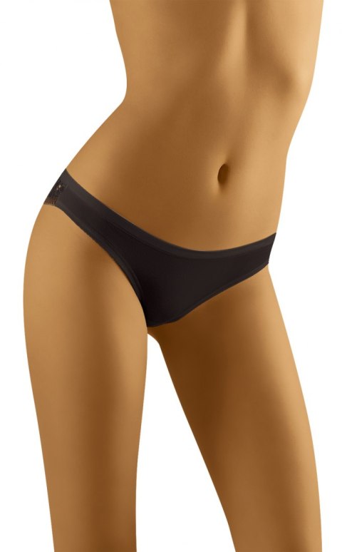 Figi Flossy Soft Czarne Czarny XL Figi Flossy Soft Czarne Czarny XL