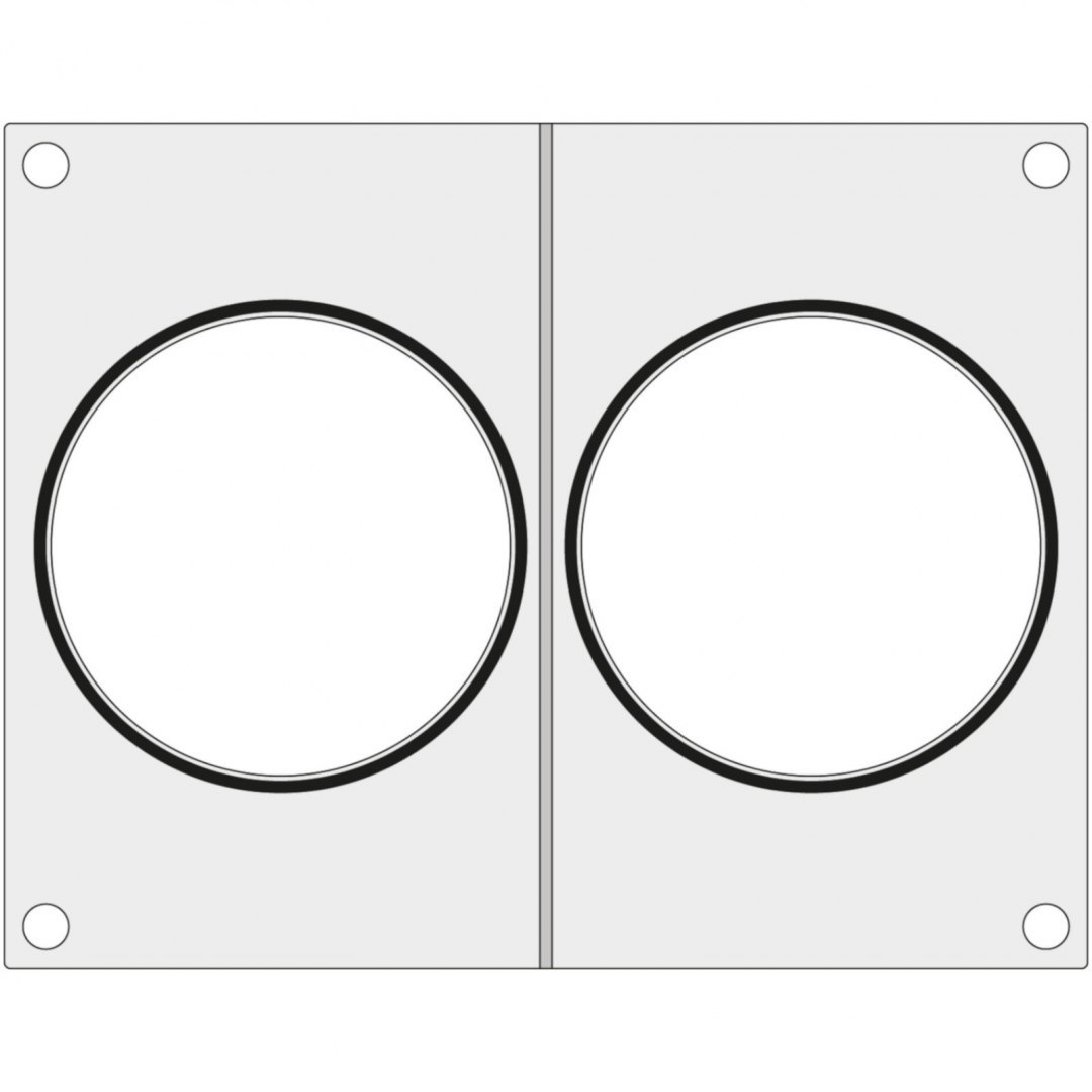 Matryca forma do zgrzewarek MCS na dwa pojemniki na zupę śr. 115 mm - Hendi 805497 Hendi Matryca forma do zgrzewarek MCS na dwa pojemniki na zupę śr. 115 mm - Hendi 805497 Hendi