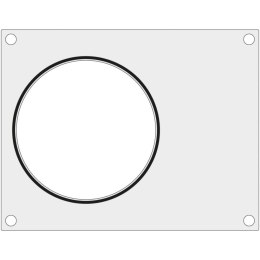 Matryca forma do zgrzewarek MCS na pojemnik na zupę śr. 165 mm - Hendi 805473 Hendi