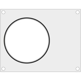 Matryca forma do zgrzewarki CAS CDS-01 na pojemnik na zupę śr. 165 mm - Hendi 805411 Hendi
