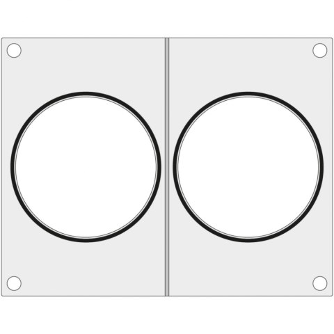 Matryca forma do zgrzewarki Hendi na dwa pojemniki na zupę śr. 115 mm - Hendi 805633 Hendi Matryca forma do zgrzewarki Hendi na dwa pojemniki na zupę śr. 115 mm - Hendi 805633 Hendi