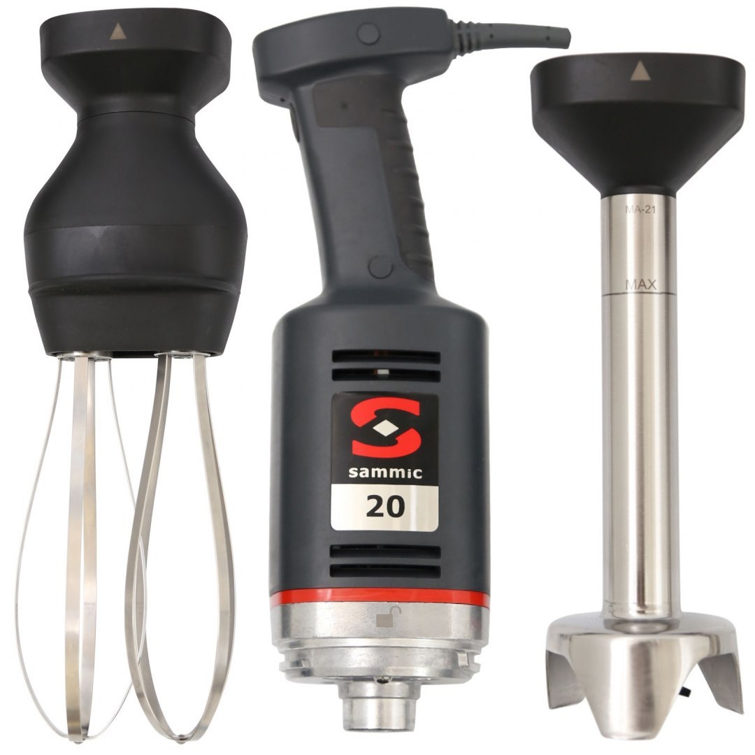Mikser blender ręczny z ramieniem miksującym i ubijającym MB-21 300 W - Sammic 3030634 SAMMIC Mikser blender ręczny z ramieniem miksującym i ubijającym MB-21 300 W - Sammic 3030634 SAMMIC