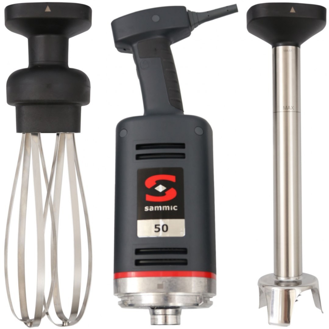 Mikser blender ręczny z ramieniem miksującym i ubijającym MB-51 570 W - Sammic 3030691 SAMMIC Mikser blender ręczny z ramieniem miksującym i ubijającym MB-51 570 W - Sammic 3030691 SAMMIC