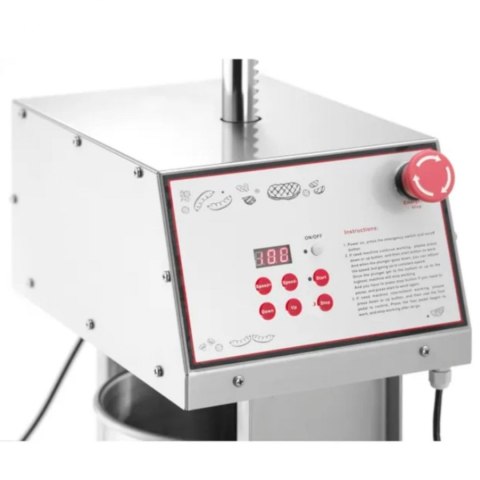 Nadziewarka elektryczna do kiełbasy pionowa 15 l 230 V 90 W - Hendi 282083 Hendi Nadziewarka elektryczna do kiełbasy pionowa 15 l 230 V 90 W - Hendi 282083 Hendi