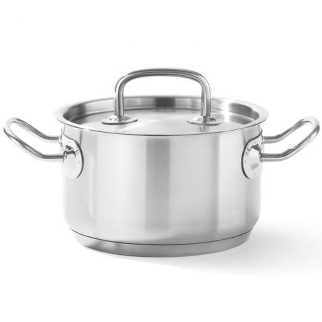 Garnek średni z pokrywką Kitchen Line 62.8 l 500 x 320 mm - Hendi 836088 Hendi Garnek średni z pokrywką Kitchen Line 62.8 l 500 x 320 mm - Hendi 836088 Hendi