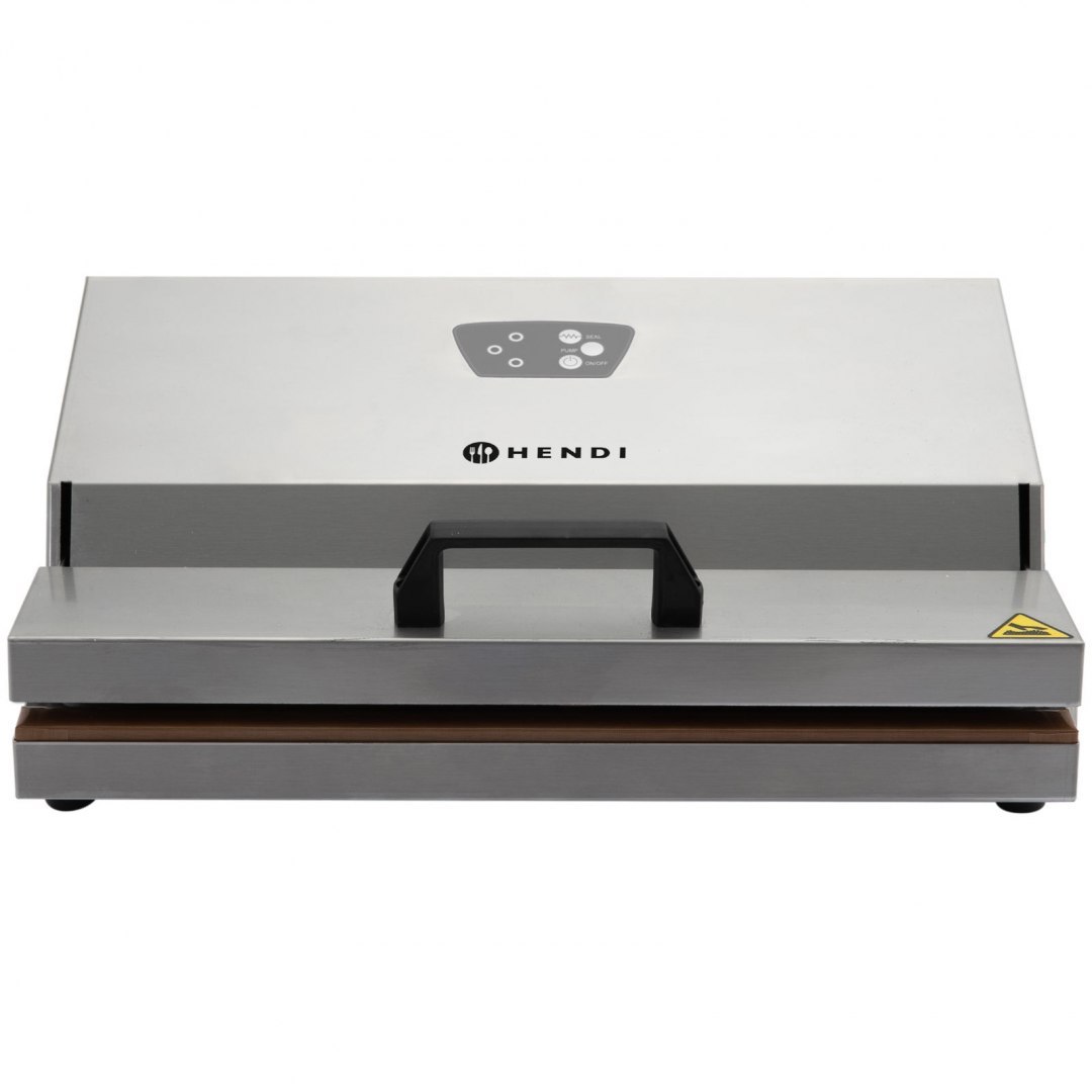 Pakowarka zgrzewarka próżniowa listwowa ze stali nierdzewnej Kitchen Line 430 mm 450 W - Hendi 297377 Hendi Pakowarka zgrzewarka próżniowa listwowa ze stali nierdzewnej Kitchen Line 430 mm 450 W - Hendi 297377 Hendi