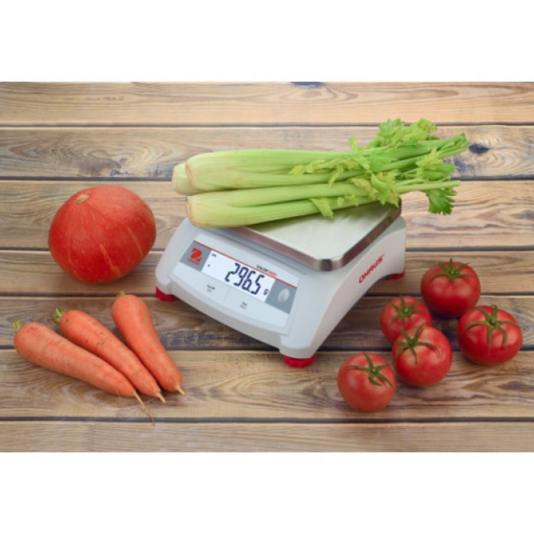 Waga stołowa gastronomiczna kontrolna pomocniczna VALOR 1000 6kg / 1g - OHAUS V12P6 OHAUS Waga stołowa gastronomiczna kontrolna pomocniczna VALOR 1000 6kg / 1g - OHAUS V12P6 OHAUS
