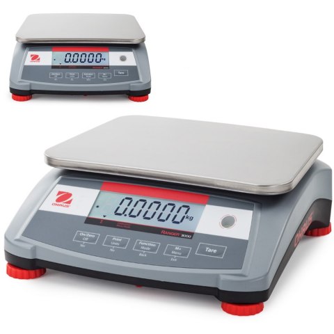 Waga stołowa przemysłowa kompaktowa elektroniczna RANGER 3000 6kg / 0.2g - OHAUS R31P6 OHAUS Waga stołowa przemysłowa kompaktowa elektroniczna RANGER 3000 6kg / 0.2g - OHAUS R31P6 OHAUS