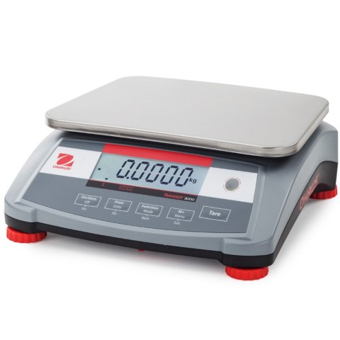 Waga stołowa przemysłowa kompaktowa elektroniczna RANGER 3000 6kg / 0.2g - OHAUS R31P6 OHAUS Waga stołowa przemysłowa kompaktowa elektroniczna RANGER 3000 6kg / 0.2g - OHAUS R31P6 OHAUS