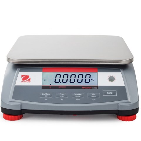 Waga stołowa przemysłowa kompaktowa elektroniczna RANGER 3000 6kg / 0.2g - OHAUS R31P6 OHAUS Waga stołowa przemysłowa kompaktowa elektroniczna RANGER 3000 6kg / 0.2g - OHAUS R31P6 OHAUS