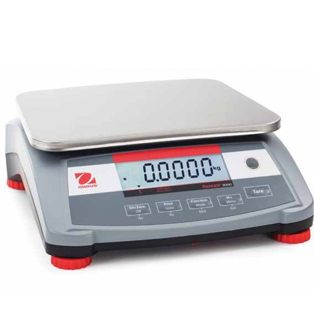 Waga stołowa przemysłowa kompaktowa elektroniczna RANGER 3000 6kg / 0.2g - OHAUS R31P6 OHAUS