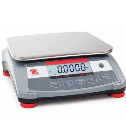 Waga stołowa przemysłowa kompaktowa elektroniczna RANGER 3000 6kg / 0.2g - OHAUS R31P6 OHAUS Waga stołowa przemysłowa kompaktowa elektroniczna RANGER 3000 6kg / 0.2g - OHAUS R31P6 OHAUS
