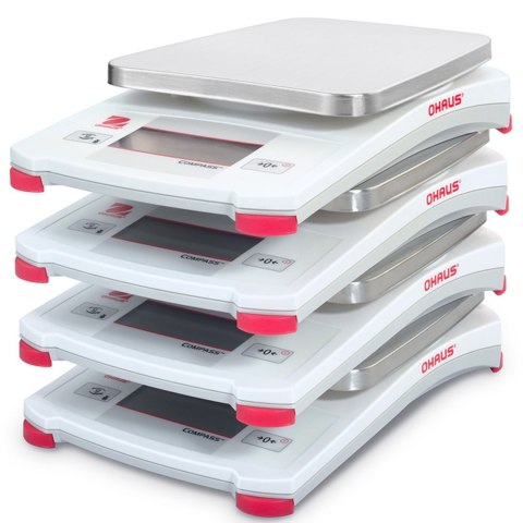 Waga techniczna kontrolna edukacyjna dokładna na baterie COMPASS CX 620g / 0.1g - OHAUS CX621 OHAUS Waga techniczna kontrolna edukacyjna dokładna na baterie COMPASS CX 620g / 0.1g - OHAUS CX621 OHAUS
