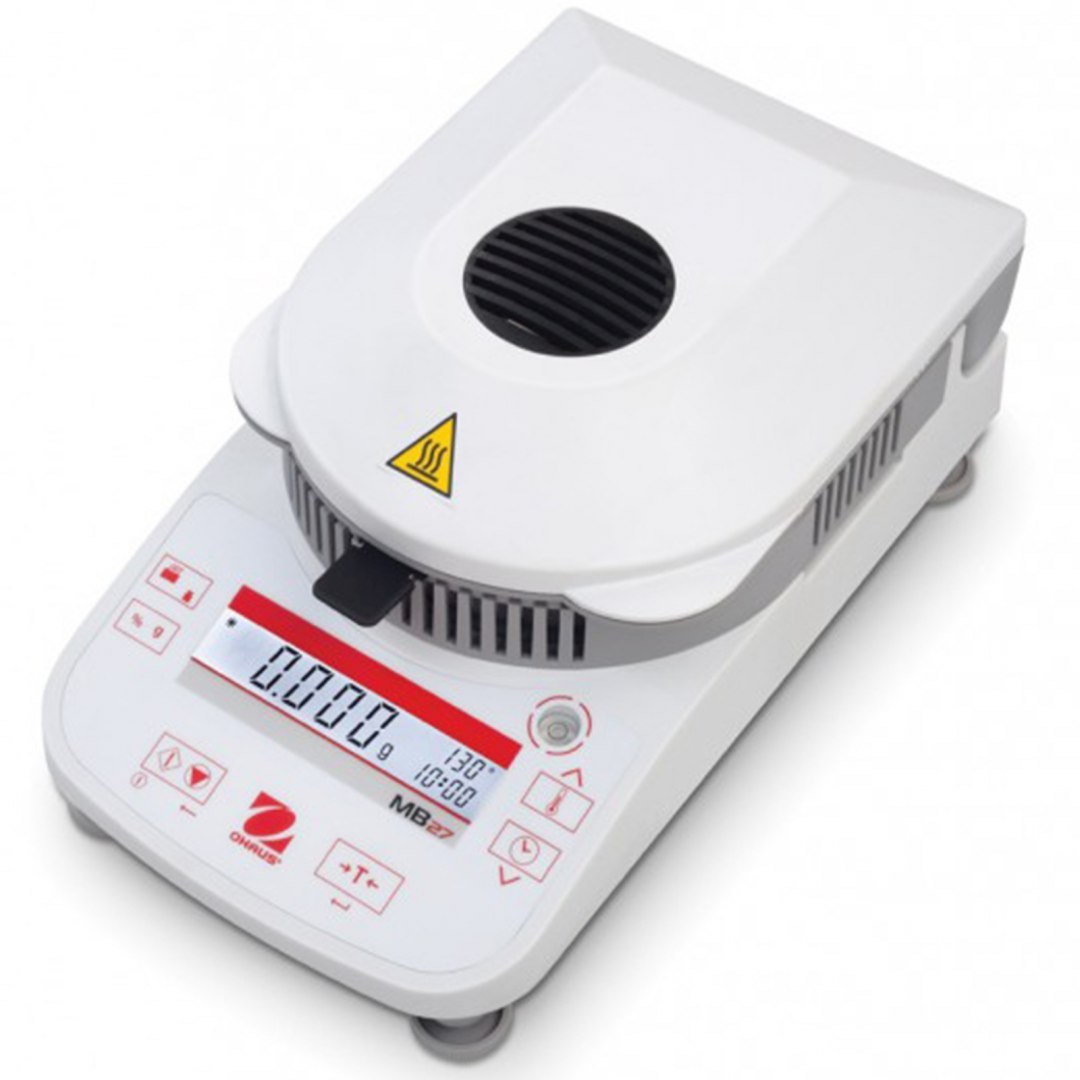 Wagosuszarka laboratoryjna precyzyjna halogenowa LCD 160C 90g / 0.001g - OHAUS MB27 OHAUS Wagosuszarka laboratoryjna precyzyjna halogenowa LCD 160C 90g / 0.001g - OHAUS MB27 OHAUS