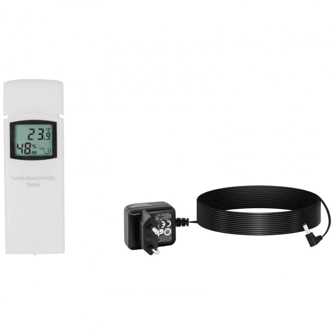 Bezprzewodowa stacja meteorologiczna pogodowa solarna 7w1 LCD WiFi 100m Steinberg Systems Bezprzewodowa stacja meteorologiczna pogodowa solarna 7w1 LCD WiFi 100m Steinberg Systems