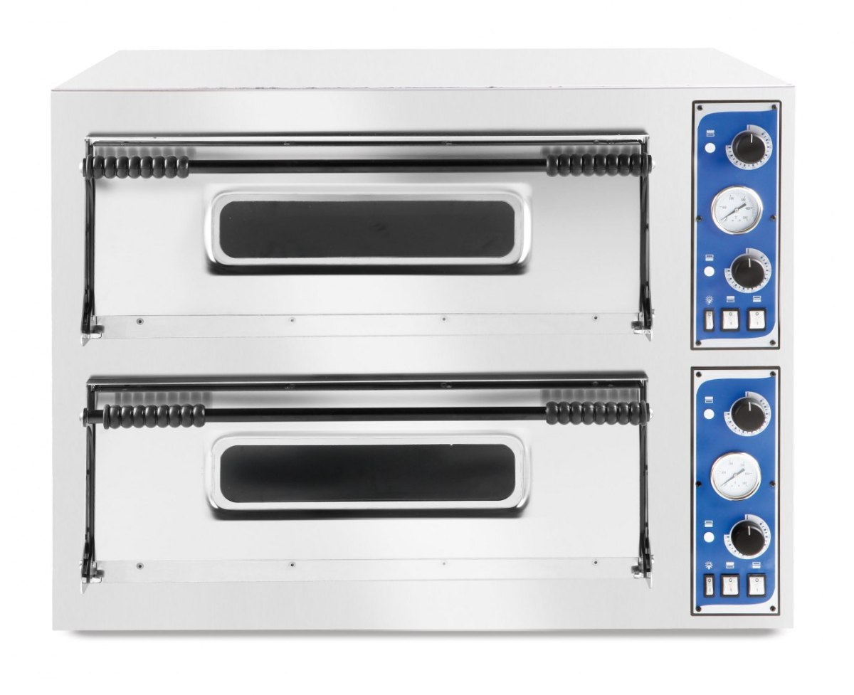Piec do pizzy podwójny Basic XL 44 8 pizz 12000W - Hendi 226957 Hendi Piec do pizzy podwójny Basic XL 44 8 pizz 12000W - Hendi 226957 Hendi