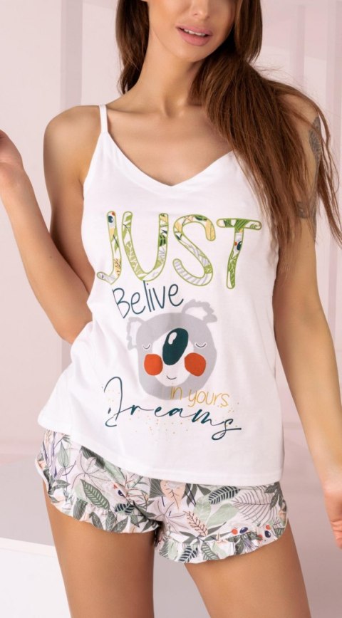 Piżama Phasco White White L/XL Piżama Phasco White White L/XL