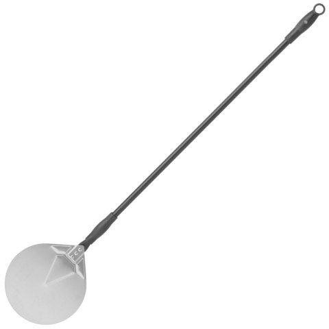 Łopata do pizzy z ruchomym uchwytem okrągła ze stali nierdzewnej śr. 230 mm dł. 1200 mm - Hendi 617182 Hendi