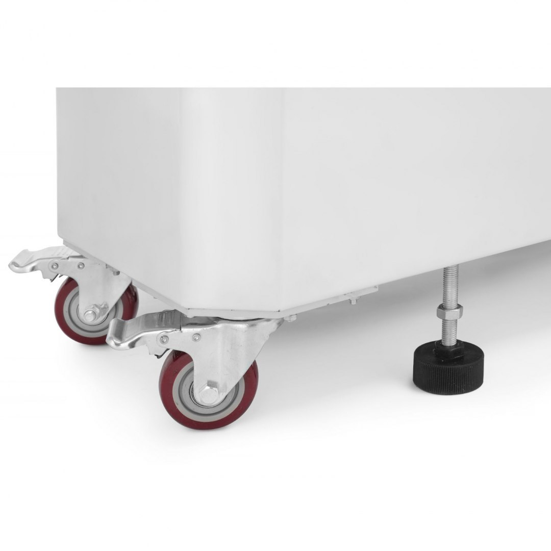 Miesiarka spiralna do ciasta z wyjmowaną dzieżą unoszoną głowicą 20 l 1500 W 400 V - Hendi 221853 Hendi Miesiarka spiralna do ciasta z wyjmowaną dzieżą unoszoną głowicą 20 l 1500 W 400 V - Hendi 221853 Hendi