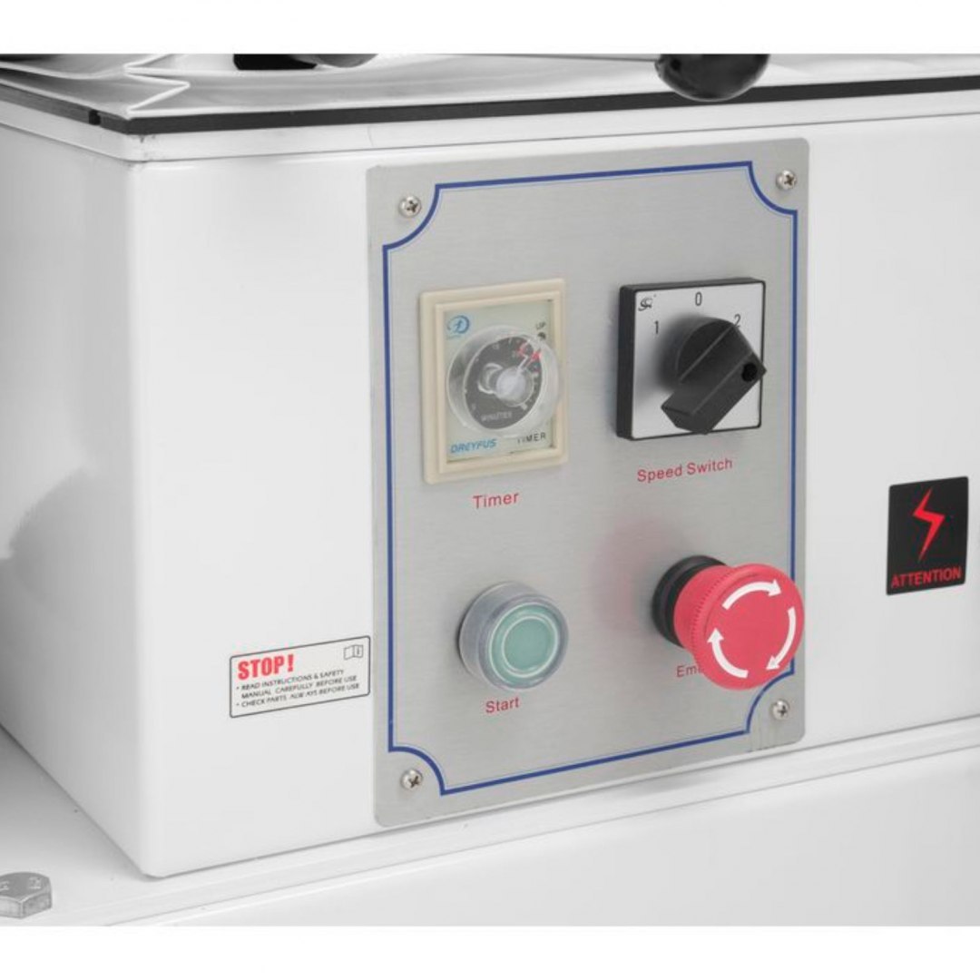 Miesiarka spiralna do ciasta z wyjmowaną dzieżą unoszoną głowicą 20 l 1500 W 400 V - Hendi 221853 Hendi Miesiarka spiralna do ciasta z wyjmowaną dzieżą unoszoną głowicą 20 l 1500 W 400 V - Hendi 221853 Hendi