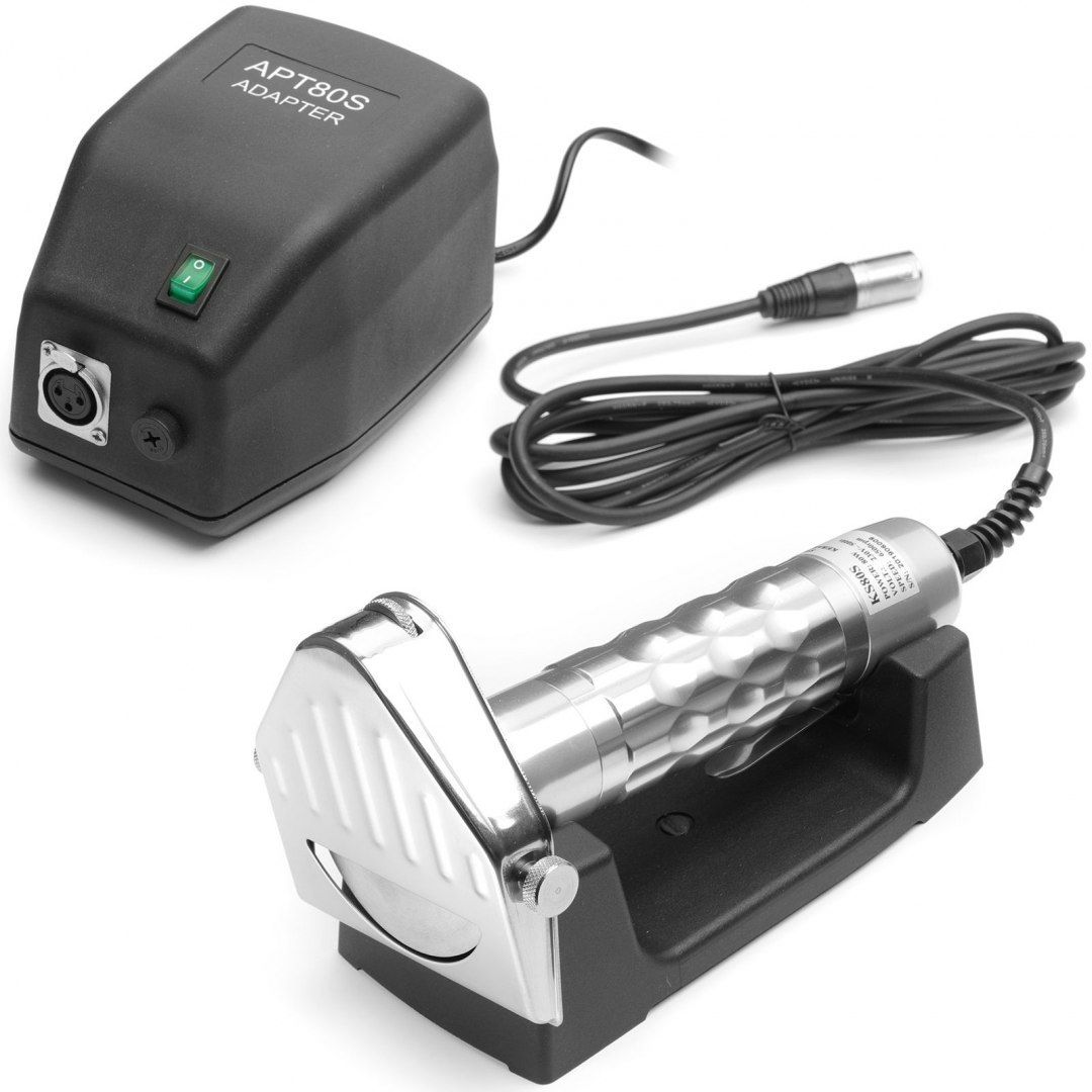 Nóż do kebaba gyrosa elektryczny z ostrzałką i stojakiem 230 V 80 W - Hendi 267264 Hendi Nóż do kebaba gyrosa elektryczny z ostrzałką i stojakiem 230 V 80 W - Hendi 267264 Hendi