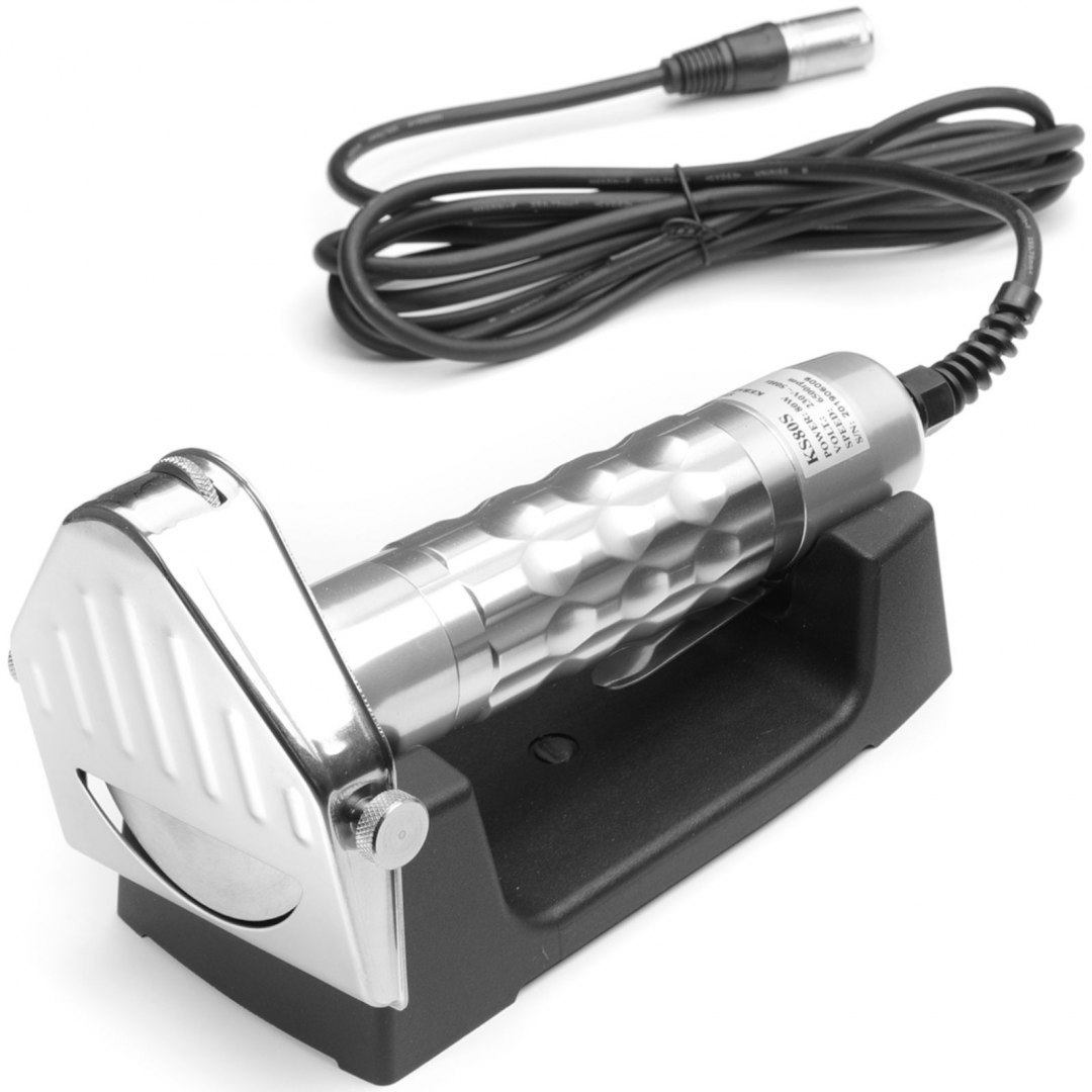 Nóż do kebaba gyrosa elektryczny z ostrzałką i stojakiem 230 V 80 W - Hendi 267264 Hendi Nóż do kebaba gyrosa elektryczny z ostrzałką i stojakiem 230 V 80 W - Hendi 267264 Hendi